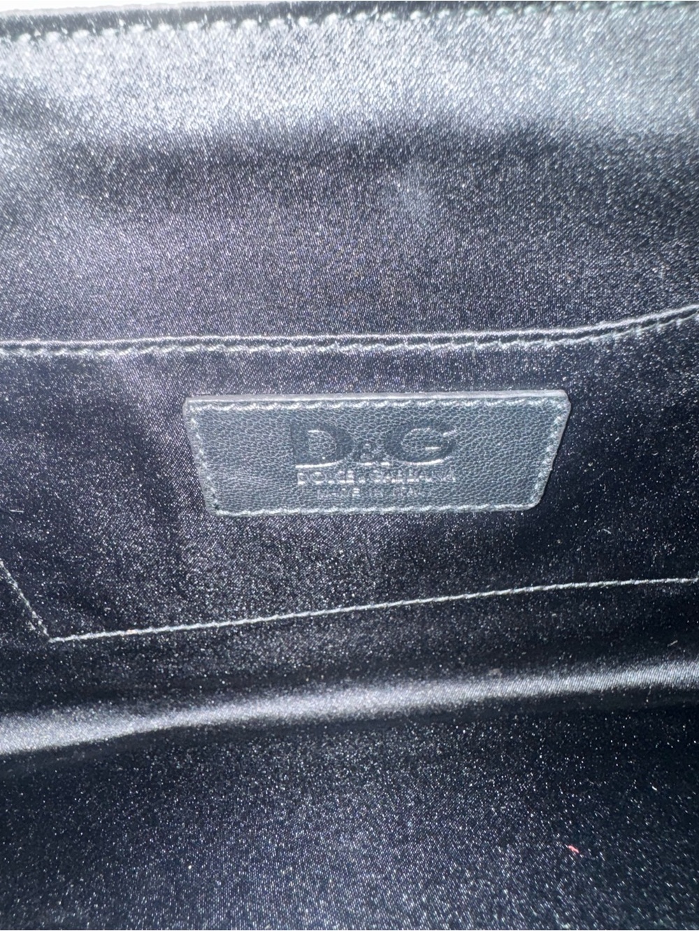 Dolce & Gabbana Metallic Gold Patent Wristlet Clutch - Picture 3 of 9